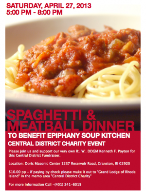 Spaghetti Dinner 2013 image