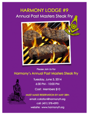 Past Masters Steak Fry 2014 image