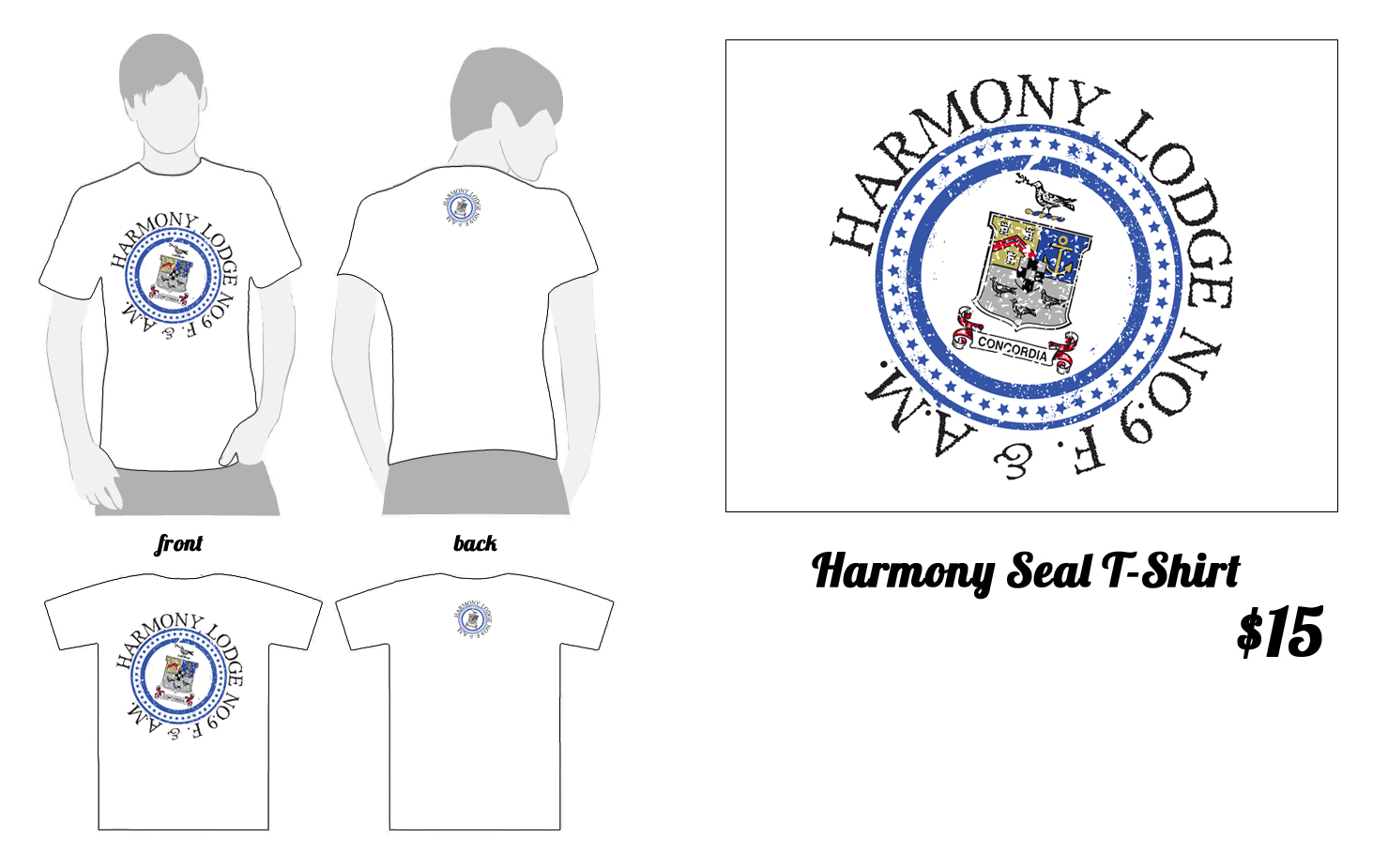 Harmony Seal   T-Shirt